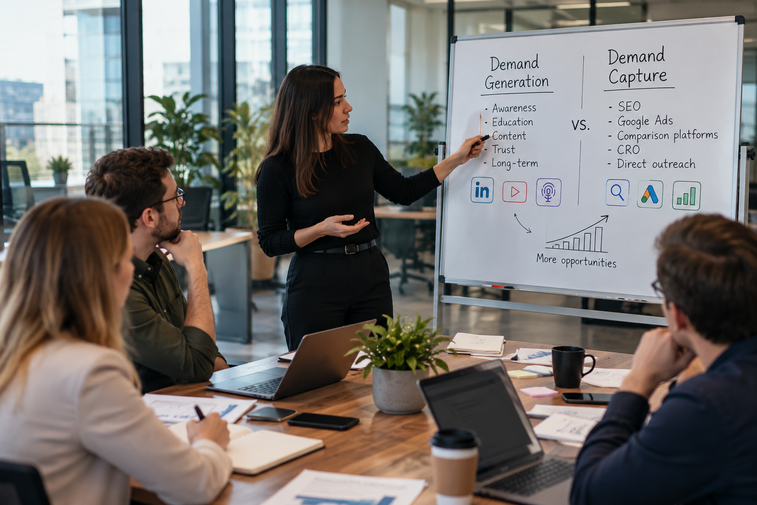 Demand Generation vs Demand Capture
